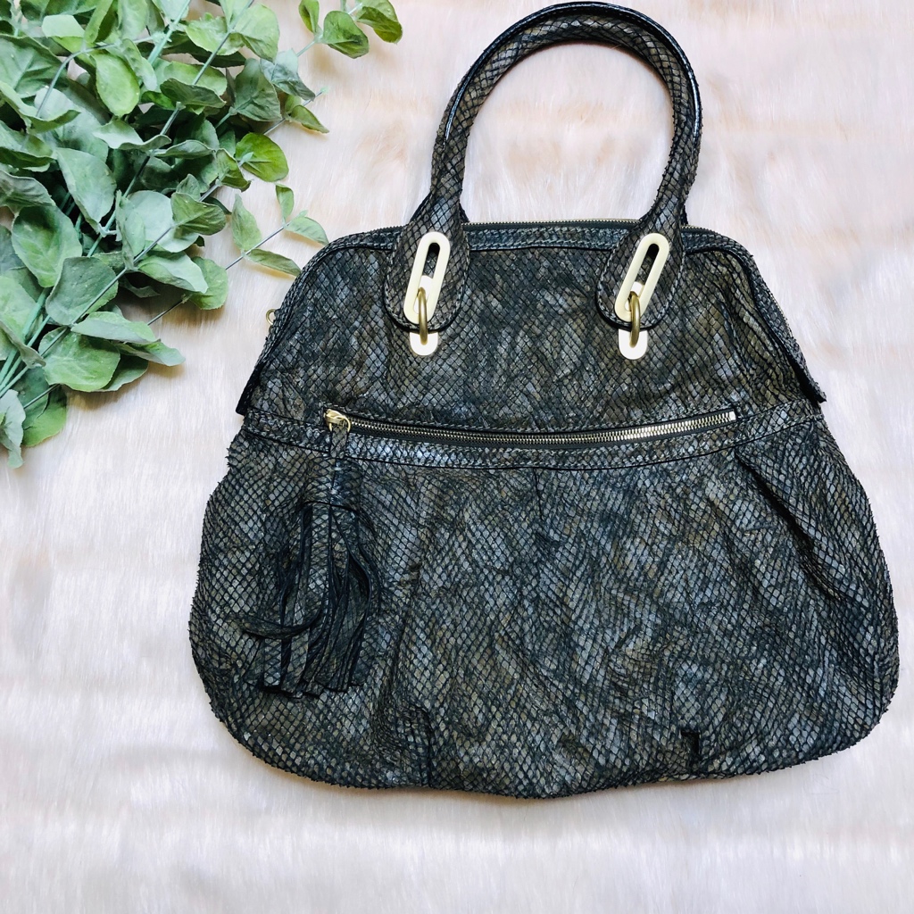 Stuart Weitzman Python Large Handbag